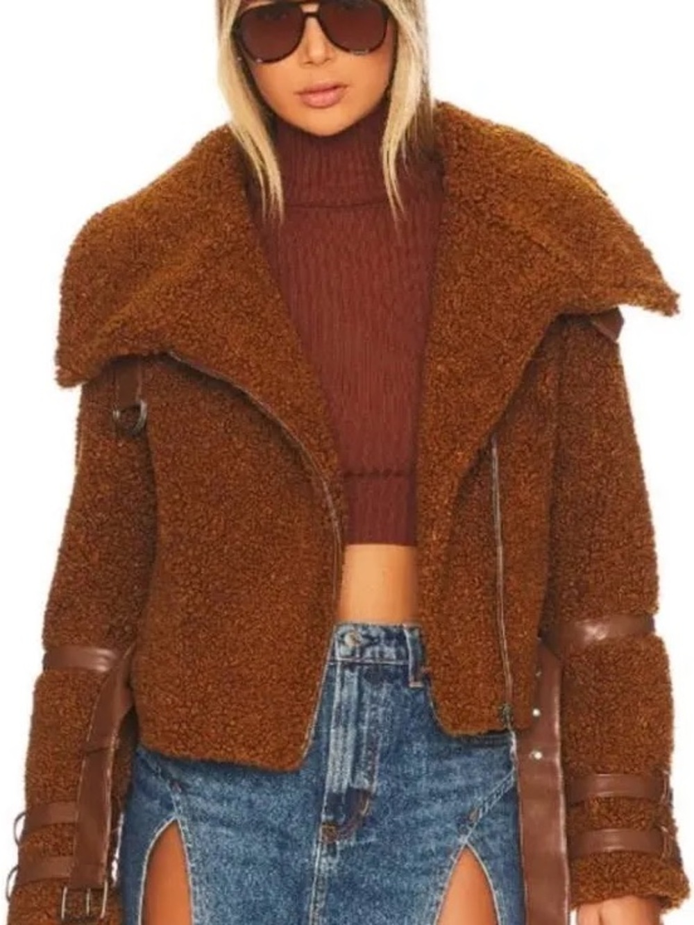 Tularosa Bailey Moro Jacket Chocolate Bean worn once